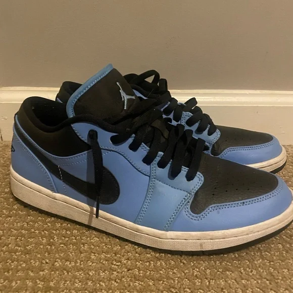 Air Jordan 1 Low Blue size‎ 9.5 - Picture 4 of 11